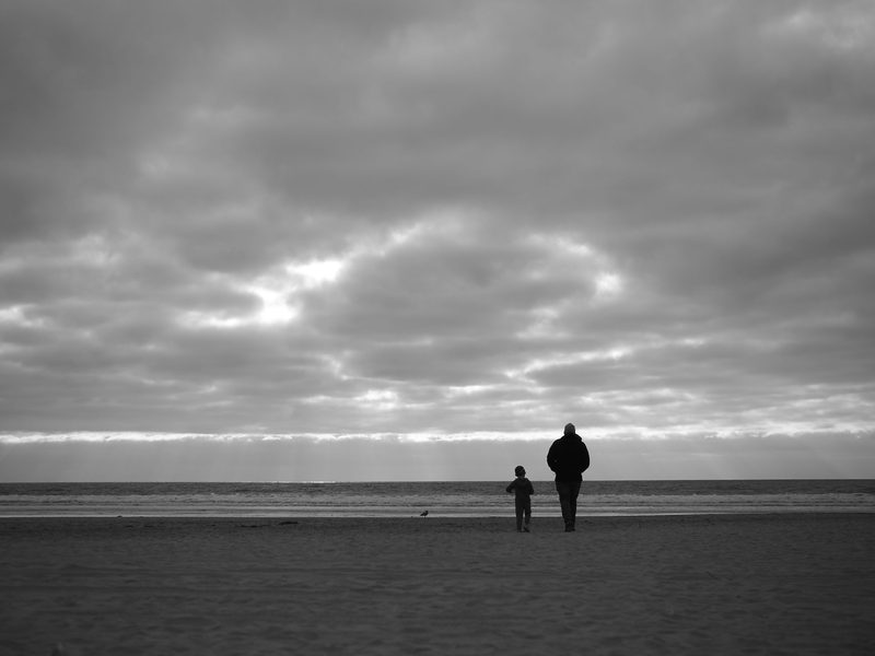 Chris and Tay at the beach